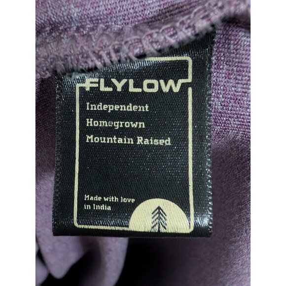 FlyLow Anna Hoody Purple Women's Sz M UPF 50 Quick Dry Athleisure - Picture 9 of 12